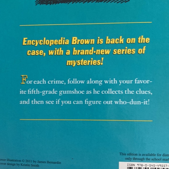 Encyclopedia Brown Chapter Books - Picture 5 of 10